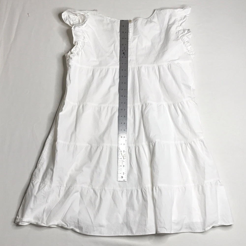 Umgee White Ruffled Women’s Dress Large - Picture 4 of 5